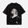 Футболка SABRINA CARPENTER 2026 Лето Горячая Распродажа Унисекс Женская Футболка Повседневная Хлопковая Футболка Хай-стрит Хип-хоп Женская Одежда
