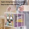 Clear PVC Book Storage Box Large Opening Design Double Handles Pliable Organiser for Home Office Classroom