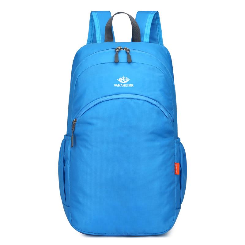 Новый рюкзак большой емкости водонепроницаемый складной рюкзак для занятий спортом на открытом воздухе легкая легкая дорожная сумка