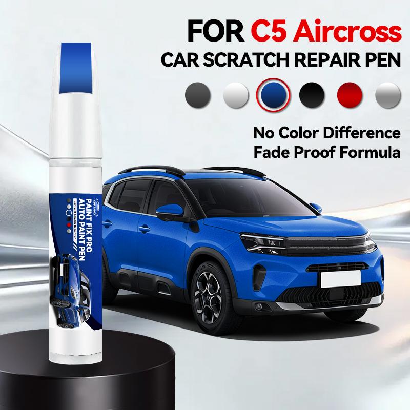 Для Citroen C5 Aircross Автомобильный ремонтный маркер краски Подкраска Удаление царапин Сделай сам Автоаксессуары Черный KTV Белый KWE Синий EDZ Серый EVL