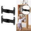 2x Anti Tip Furniture Anchors for Proofing Childproof Fasteners Child Wall Anchor