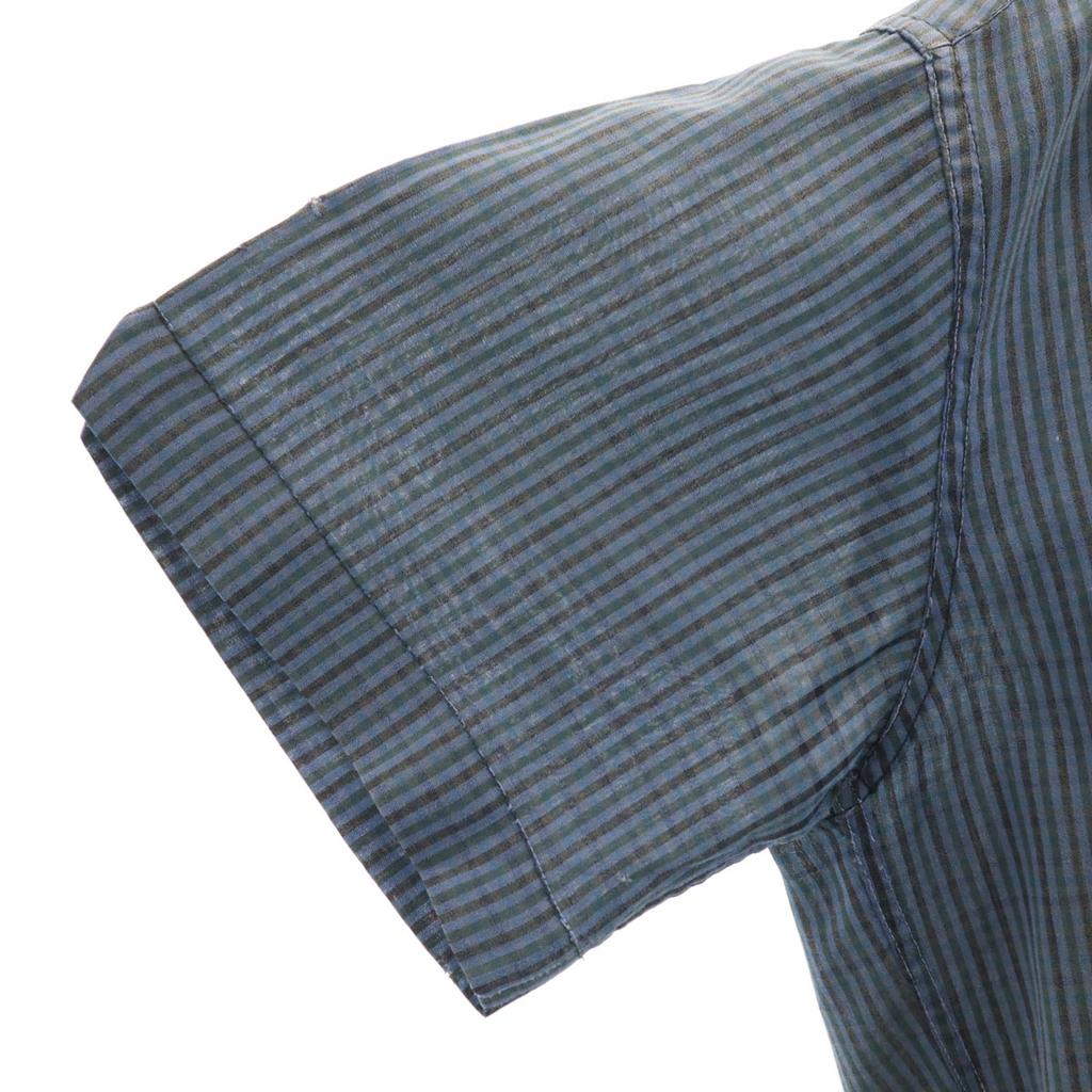 McGregor Винтажная рубашка 60-х годов, сделано в США, клетчатый узор, короткий рукав, открытый воротник, мужская, б/у