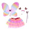 NaFairy Porch Goose Outfit with Wing for 23 Inch Spring   Porch Goose Clothes Skirt Costume for Yard Lawn Garden Patio Decor