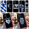 Греция Греческий флаг Чехол для Honor 90 50 70 Lite X9b X9a X8b X8a X8 X9 X9c Honor 200 Pro Magic 5 6 7 Lite Чехол