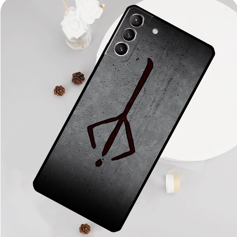 Чехол для телефона Bloodborne Runes для Samsung Galaxy S23 Ultra S21 S20 FE S9 S10 Plus Note 10 20 S22 Ultra Funda