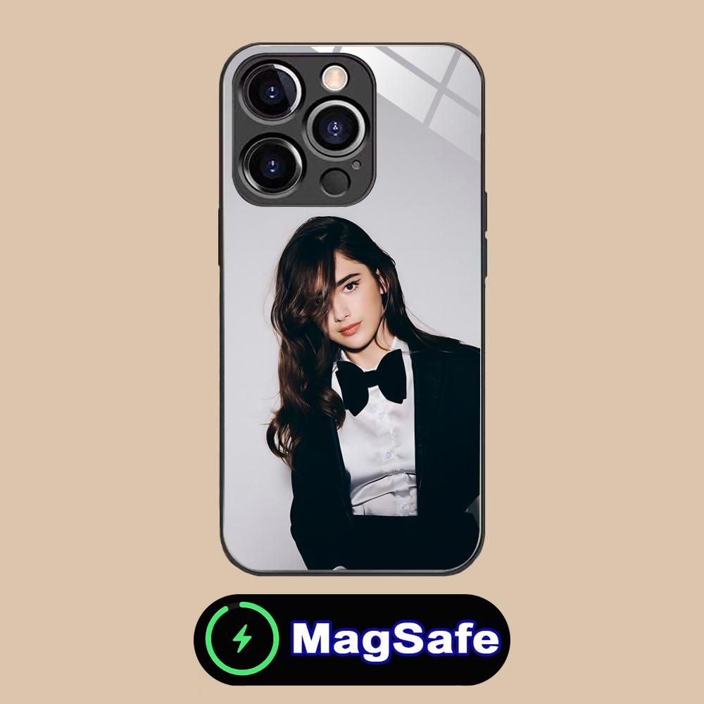 Чехол для мобильного телефона Julia Butters для iPhone 17 16 15 14 13 12 11 Air Pro Max Plus Mini MagSafe Стеклянный Цветной Чехол Роскошный