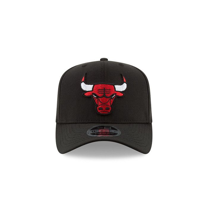 Casquette - New Era - 9Fifty - Chicago Bulls - Noir - Stretch Fit - Snapback