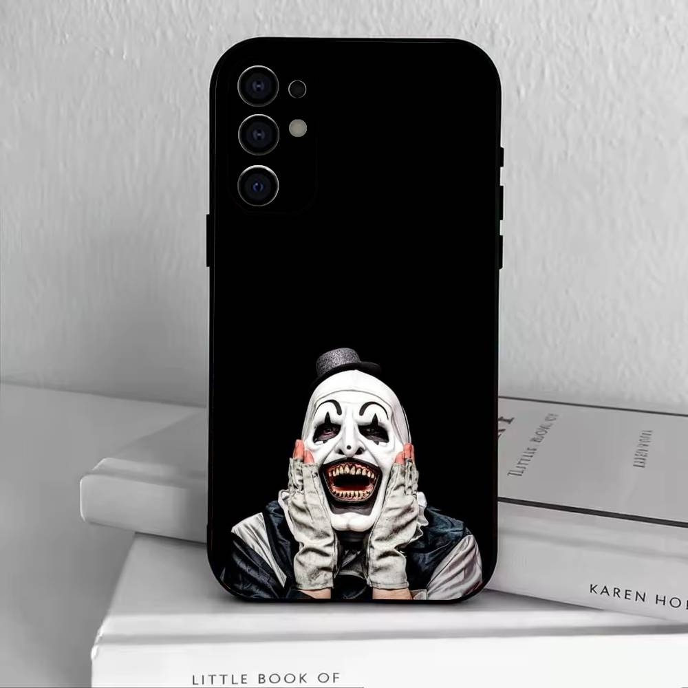 Чехол для телефона Gothic-Terrifier-Art the Clown Черный Силиконовый Мягкий Для Samsung S25,S24,S21,S22,S23,S30,Ultra,S20,Plus,Fe,Lite