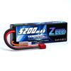 Zeee 7.4V 80C 5200mAh 2S LiPo Аккумулятор с разъемом T-Plug, Высокая емкость, для RC Автомобилей масштаба 18 и 110, Радиоуправляемых Изделий, Дронов и Многого Другого