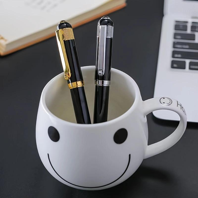 Роскошная ручка для деловой подписи, металлическая шариковая ручка для ежедневного письма, офисные принадлежности для деловых людей