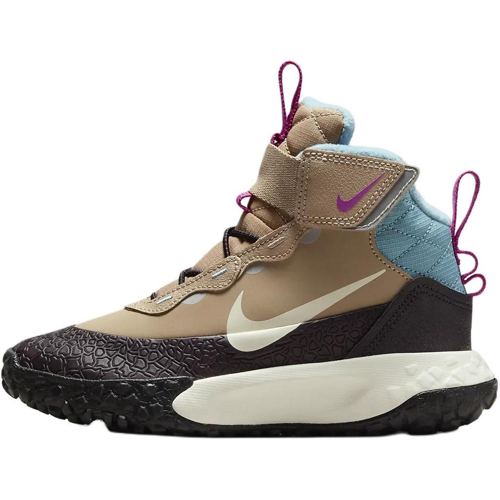 Nike Terrascout PS Hemp Denim Turquoise Kids Sneakers Brown Burgundy-Ash Pale-Ivory FV4174-200