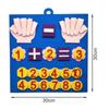 Math Board Montessori Toys Felt Math Toy Children Finger Numbers Toys Kids Early Educational Toy