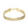 18K Gold-Plated Fashion Men's Bracelet with Creative Design