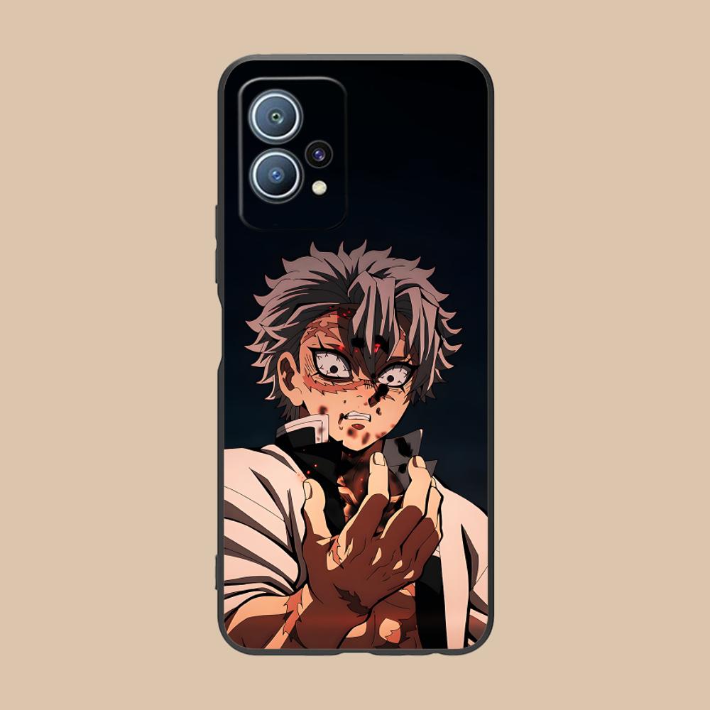 Demon Slayer Sanemi Phone Case for Huawei P60 P50 P40 P30 P20 P10 P9 P8 Pro Lite Plus Colour Printing Protective Pretty Luxury