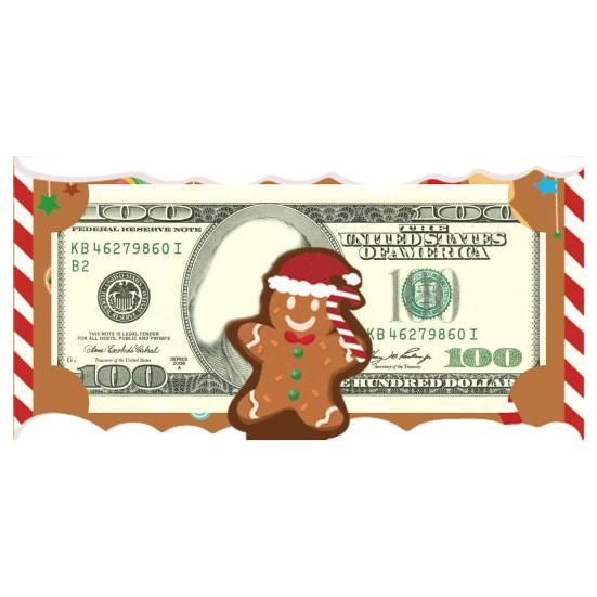 Рождественский красный конверт-держатель для денег с 6 отделениями, коробка для наличных/подарочных карт для праздника «Сделай сам», держатель для подарочной карты-сюрприза на Рождество