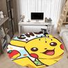 1 шт. Пикачу, Круглый коврик для пола Pokémon Office, Под офисные стулья, Спальня, Гостиная, Домашний декор a1022280