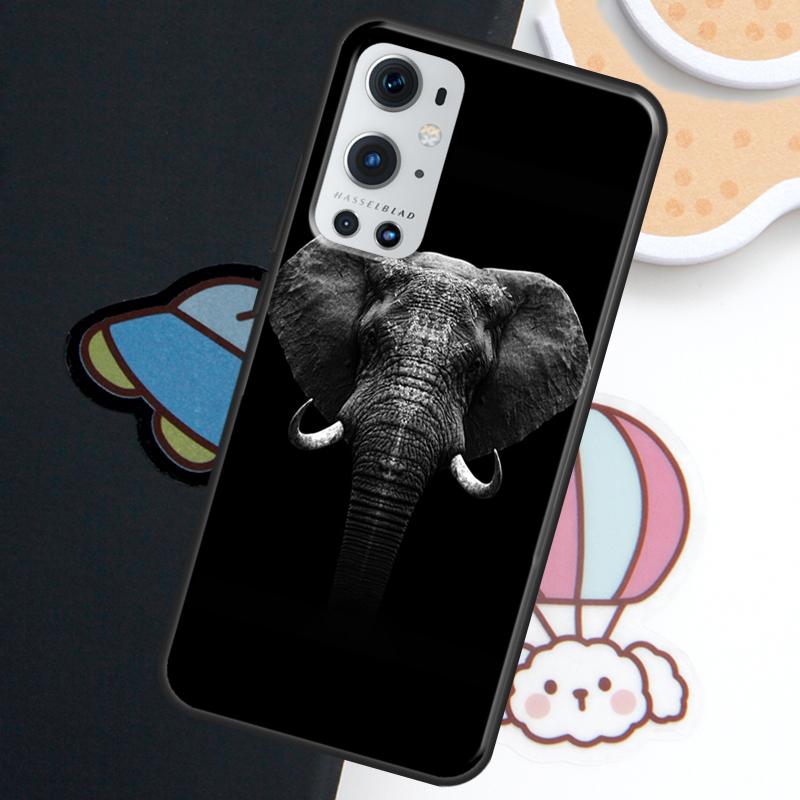 Wild Elephant Head For Realme GT6 GT7 Pro 15 10 11 12 13 14 Pro Plus C71 C75 C65 C55 C63 C61 C53 C67 C35 Case