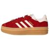 Originals Gazelle CNY Год Лошади Ограниченная Серия Классические Спортивные Тренировочные Кроссовки Женские Кроссовки Красные KJ4293