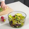 Сливная корзина для салата с нескользящим резиновым основанием. Большая вместимость. Герметичная для пищевых продуктов. Супервысокоэффективная салатница для салата.