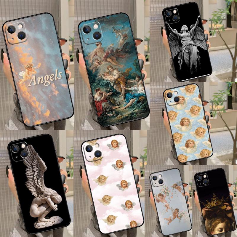 Renaissance Angels Case For Oppo A5 A6 Pro A15 A57 A17 A54 A74 A94 A76 A16 A96 A40 A60 A80 A18 A38 A58 A78 A98