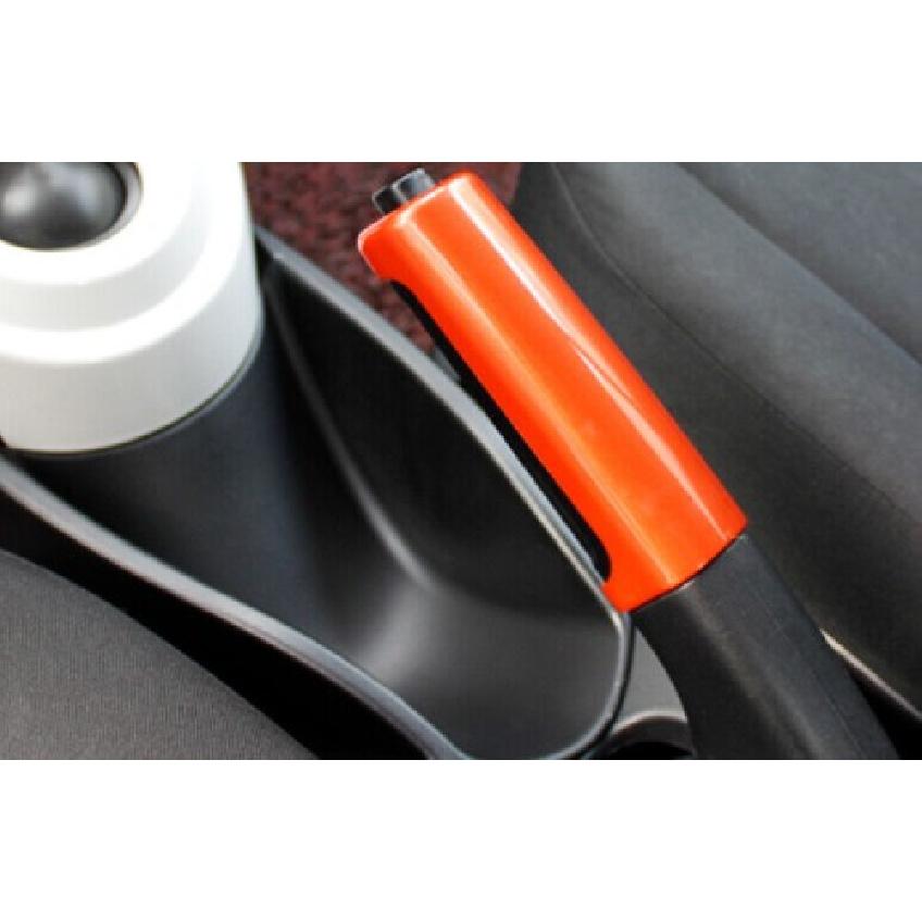 Shifter Hand Brake For Benz Smart Fortwo 2015-20 1PCS ABS Orange Cover Trim
