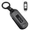 LETINGFAR Key Case for Mazda, Smart Key Case, Key Cover, Key Holder, ABS Plastic,