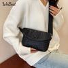 Korean Fashion Shoulder Bag New Spring Summer Minimalist Casual Bag Texture Personality Crossbody Bag