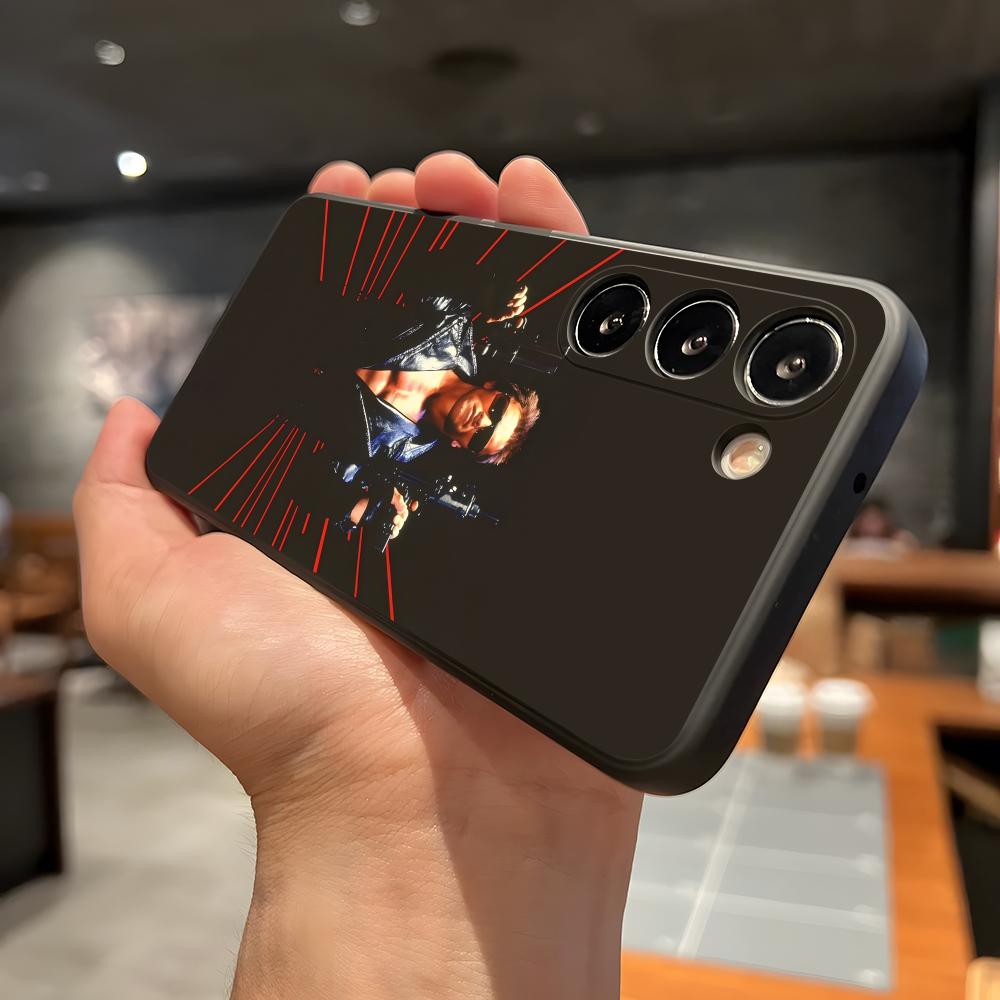 Movie The T-Terminator Phone Case For Samsung A56 A36 A26 A16 A15 A25 A35 A55 A14 A34 A24 A54 Black Soft Shell
