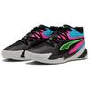 Puma The Dagger Unisex Black Fluro Pink Pes Sneakers 311353-01