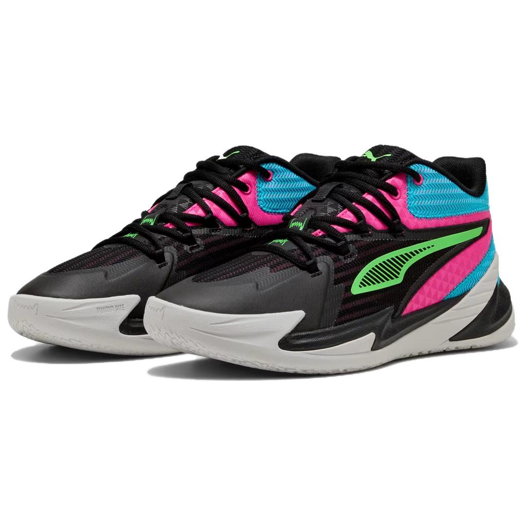 Puma The Dagger Unisex Black Fluro Pink Pes Sneakers 311353-01