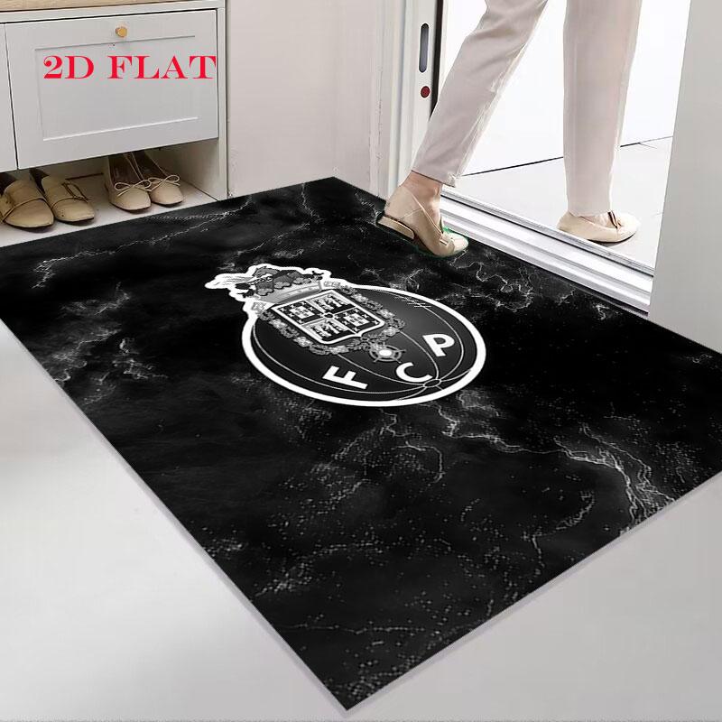 Porto logo Carpet Rug for Living Room Bedroom Home Sofa Decoration,Kids play Nonslip Floor Mat