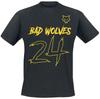 ГОРЯЧАЯ НОВИНКА Черная футболка группы Bad Wolves Унисекс Все размеры от S до 5XL XA1098