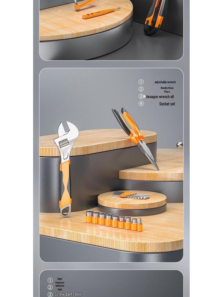 Multifunctional Car & Household Repair Tool Kit