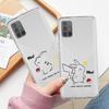 Прозрачный чехол для Samsung Galaxy A52 A12 A51 A32 A21s A71 A32 A22 50 A70 A31 A72 5G чехол для телефона Japan Anime Pokemon Coque Capa