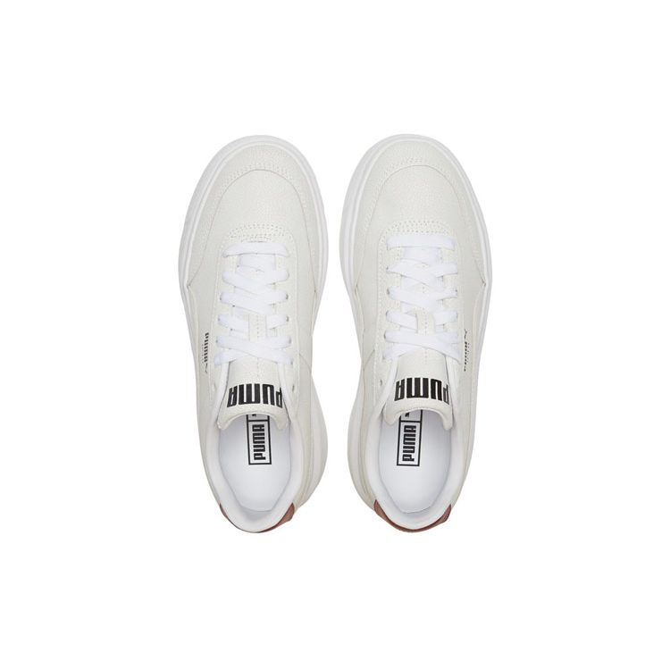 Puma Осло Майя Нескользящие Прочные Дышащие Низкие Кеды для Скейтборда Женские кроссовки Белый 382243-02