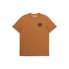 Футболка мужская хлопковая с коротким рукавом и круглым вырезом с логотипом Ss22, коричневая A61PH-P47
