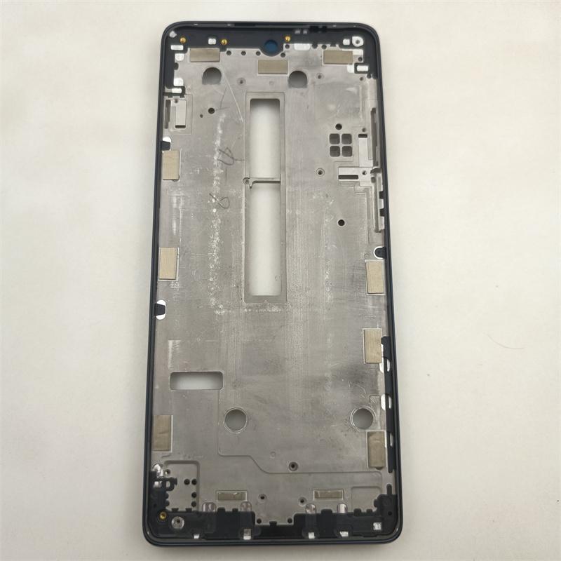 Housing Middle Frame LCD Bezel Plate Panel Chassis For Motorola Moto G200 5G Phone Metal Middle Frame Repair Parts