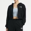 Полуклуб New BAlAnce A New BAlAnce W Non Brushed Semi Crop Hoodie Zip Up Nbmdd3