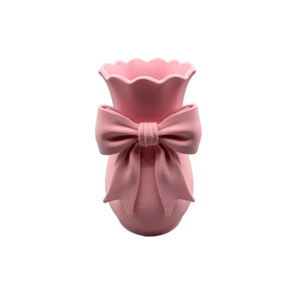 Twisted Design Flower Arrangement Container Tabletop Flower Pot Office Tabletop Ornaments