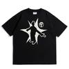 Unisex's Summer T Shirt Pullovers Short Sleeve Tops Hip Hop Korean Fashion Harajuku Jumper Gorhic Coat Y2k Streetwear Clothing