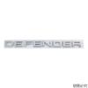 20.4x1.5cm Car Rear Trunk Badge Sticker for Land Rover DEFENDER Letters Emblem Range Rover Evoque Vogue Velar Auto Accessories HY2
