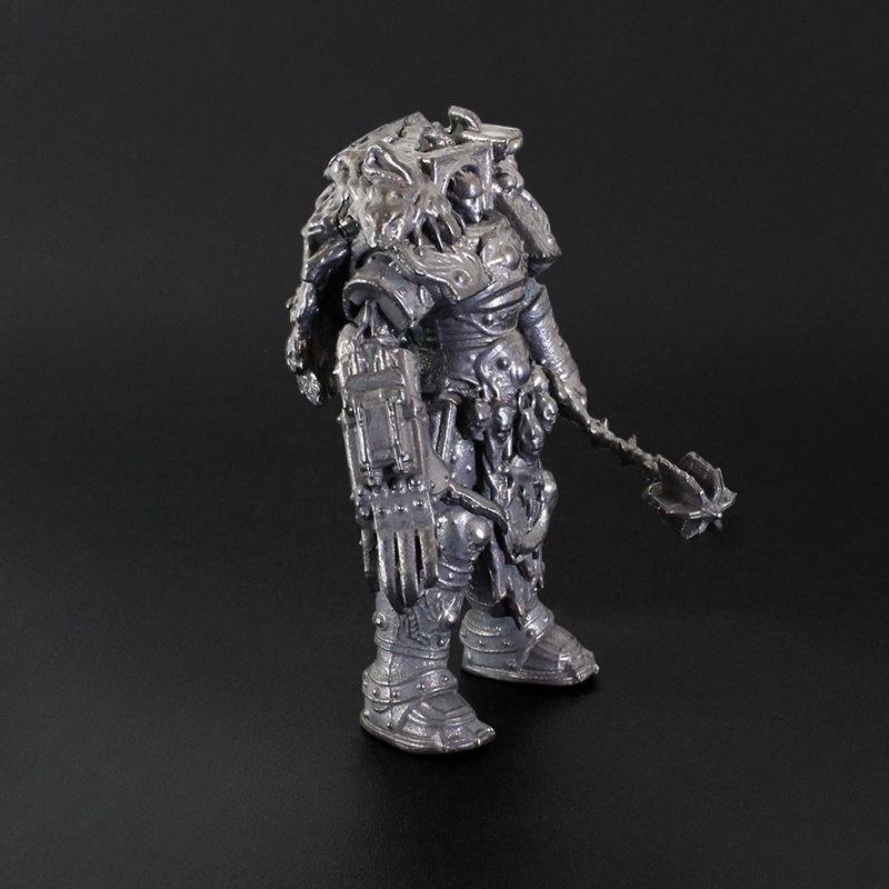 Brass Mech Exoskeleton Robot Knight Soldier Model Desk Office Decoration Ornaments Game Ornament Gift