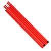 DOD Tent Tarp Pole Set of 2 with Peg & Rope & Storage Bag Red (Approx.) Diameter 1.5 X Length 170cm XP-01R