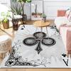 1Pc Ace Clubs Art Rug, Office Carpet Indoor Outdoor Doormat, Non-Slip, Comfortable, Living, Christmas Halloween,  Xmas Gift G1222