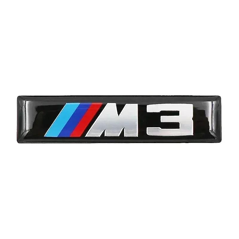 Silicone car badge sticker BMW M M3 M5 performance E36 E46 E39 E53 E90 E60 E61 E93 E87 F10 X1 X3 X5 full range accessories