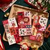 12 Pcs Mixed Pattern Lucky Money Bag Blessings Printing Red Packet  Year of The Snake
