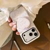 Магнитный чехол для телефона с цветами и сердцем для iPhone 16, iPhone 17 и iPhone 17 Pro Max