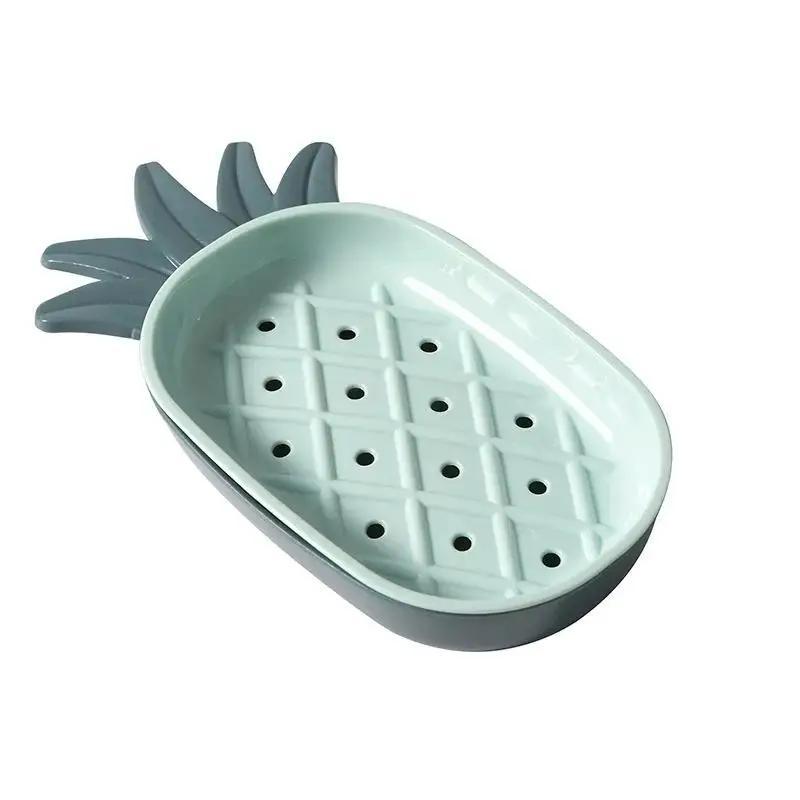 Мыльница для ванной с дренажом Контейнер для мыла Коробка для туалетного мыла Подставка-поддон Дренаж Инструменты для ванны Держатель для мыла Тарелки для мыльных губок