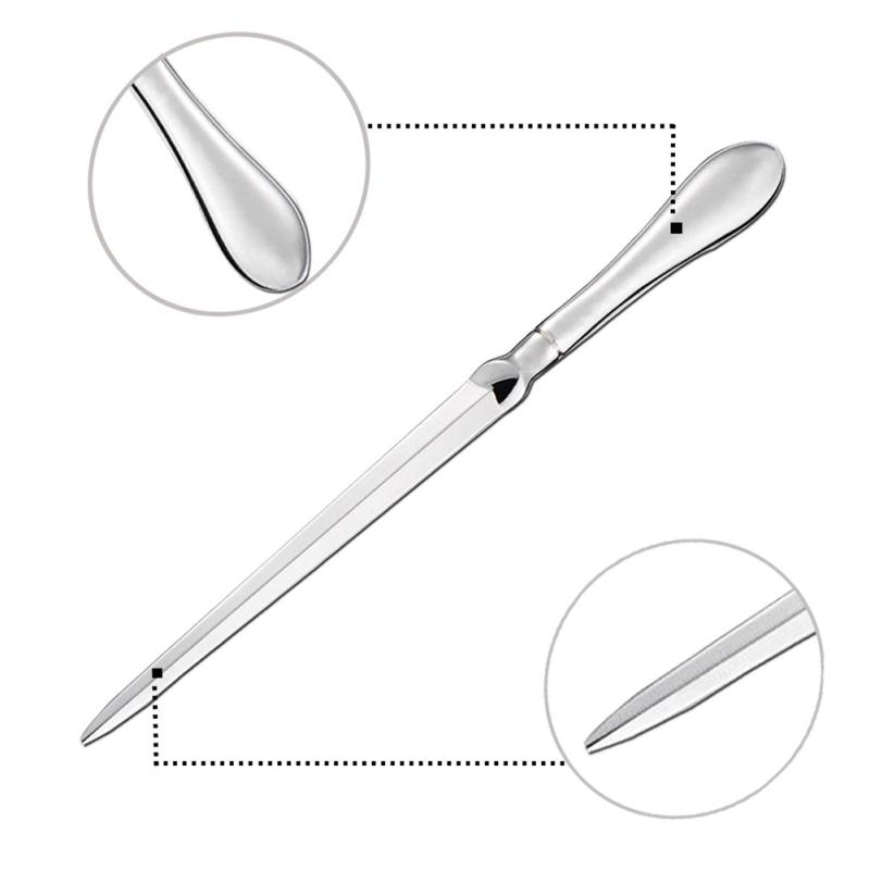 Открывалка для писем, металлическая открывалка для конвертов, инструмент для резки бумаги