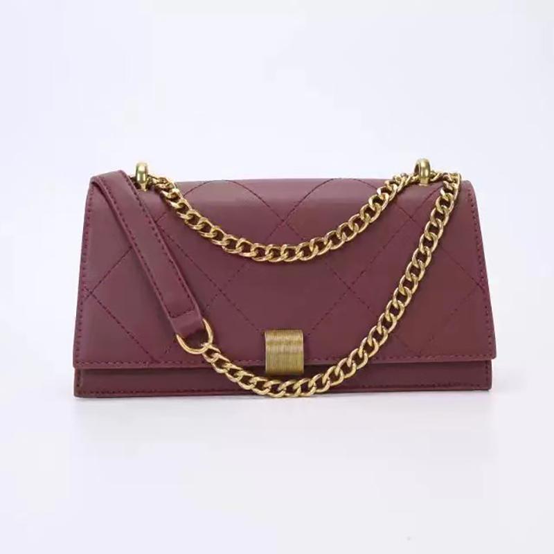 Популярная женская сумка на цепочке, летняя новая стильная высококачественная нишевая сумка через плечо на одно плечо подмышками